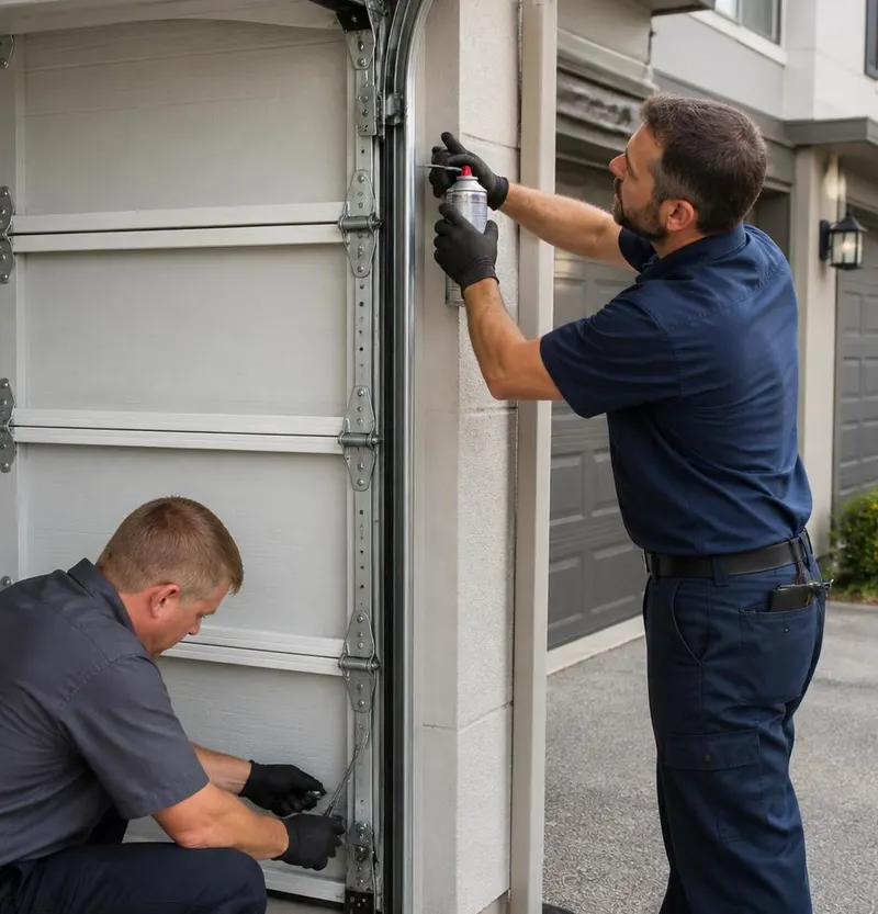 Off Track Door Repair in Royal Palm Beach